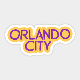 Orlandoooo City Soccer Club 06 Sticker